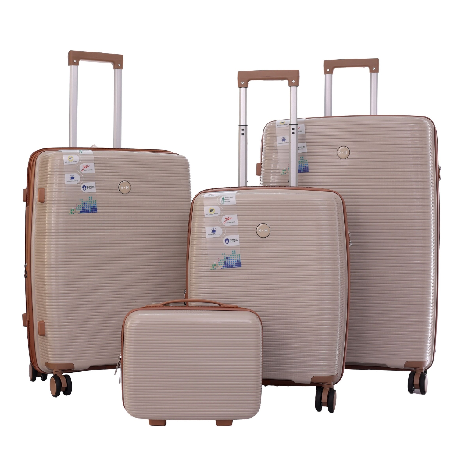 ست چهار عددی چمدان مدل فشن FSN7070 VIP NEW